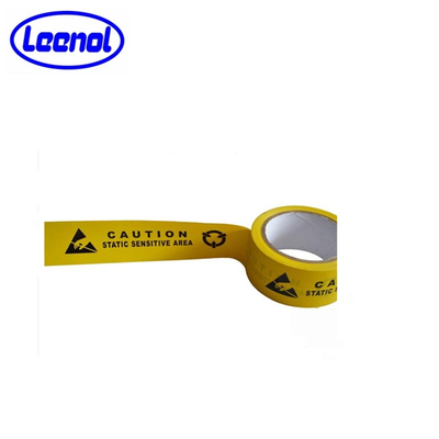 Cinta de advertencia antiestática Leenol Yellow ESD