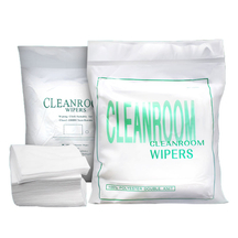 LN-1604009 9x9 Microfiber Cleanroom Wiper Esd Toallitas sin polvo para bancos de trabajo
