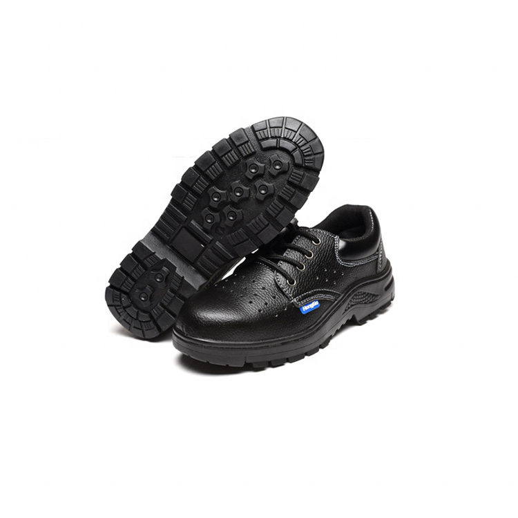 Zapatos de seguridad Leenol con punta de acero a la moda para el trabajo de los hombres