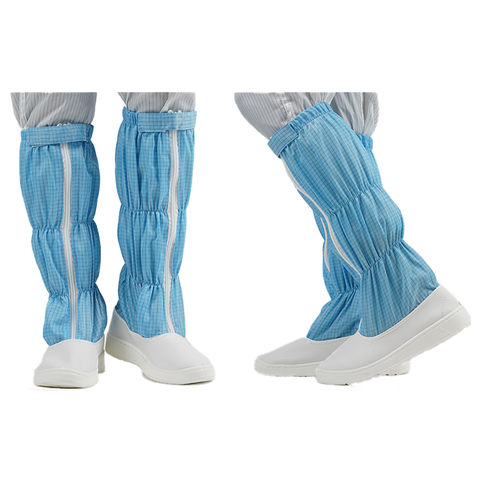 Zapatos Leenol a prueba de polvo y antiestáticos para salas limpias Botas altas Zapatos limpios