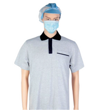 LN-1560108 Camiseta polo ESD antiestática lavable Ropa antiestática unisex