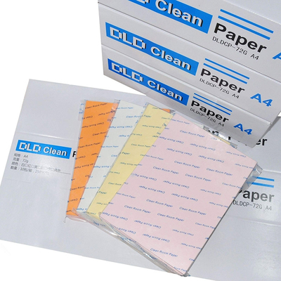 Papel limpio de impresión de sala blanca de clase 100 coloreada