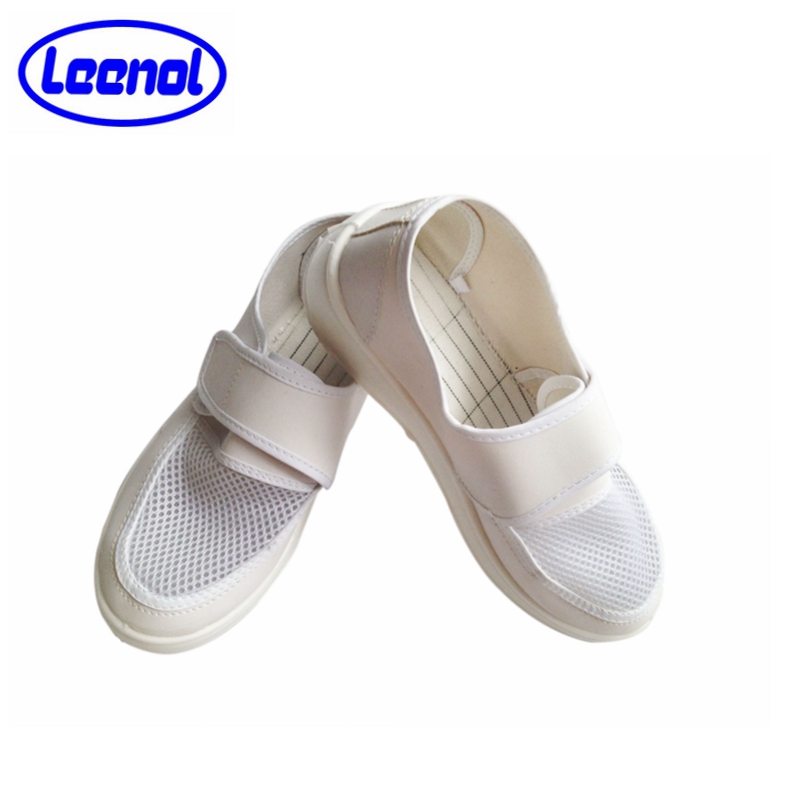 LN-1577106A Zapatos de malla antiestáticos para salas limpias Zapatos de trabajo unisex ESD